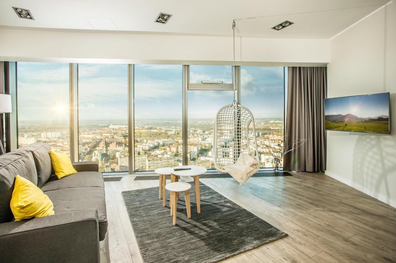 Apartamenty Sky Tower Βρότσλαβ Εξωτερικό φωτογραφία
