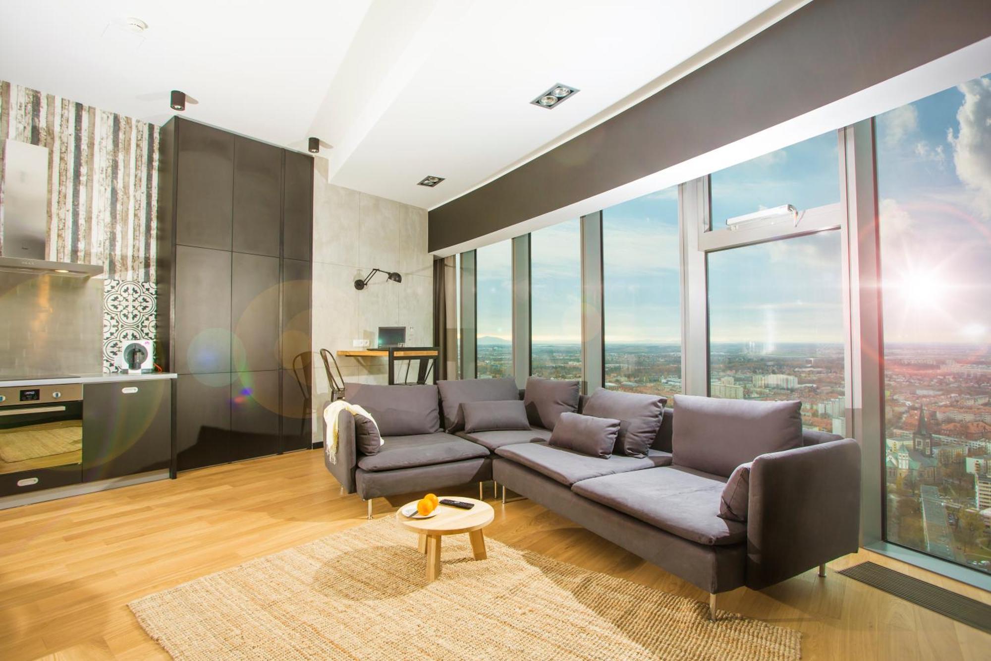 Apartamenty Sky Tower Βρότσλαβ Εξωτερικό φωτογραφία