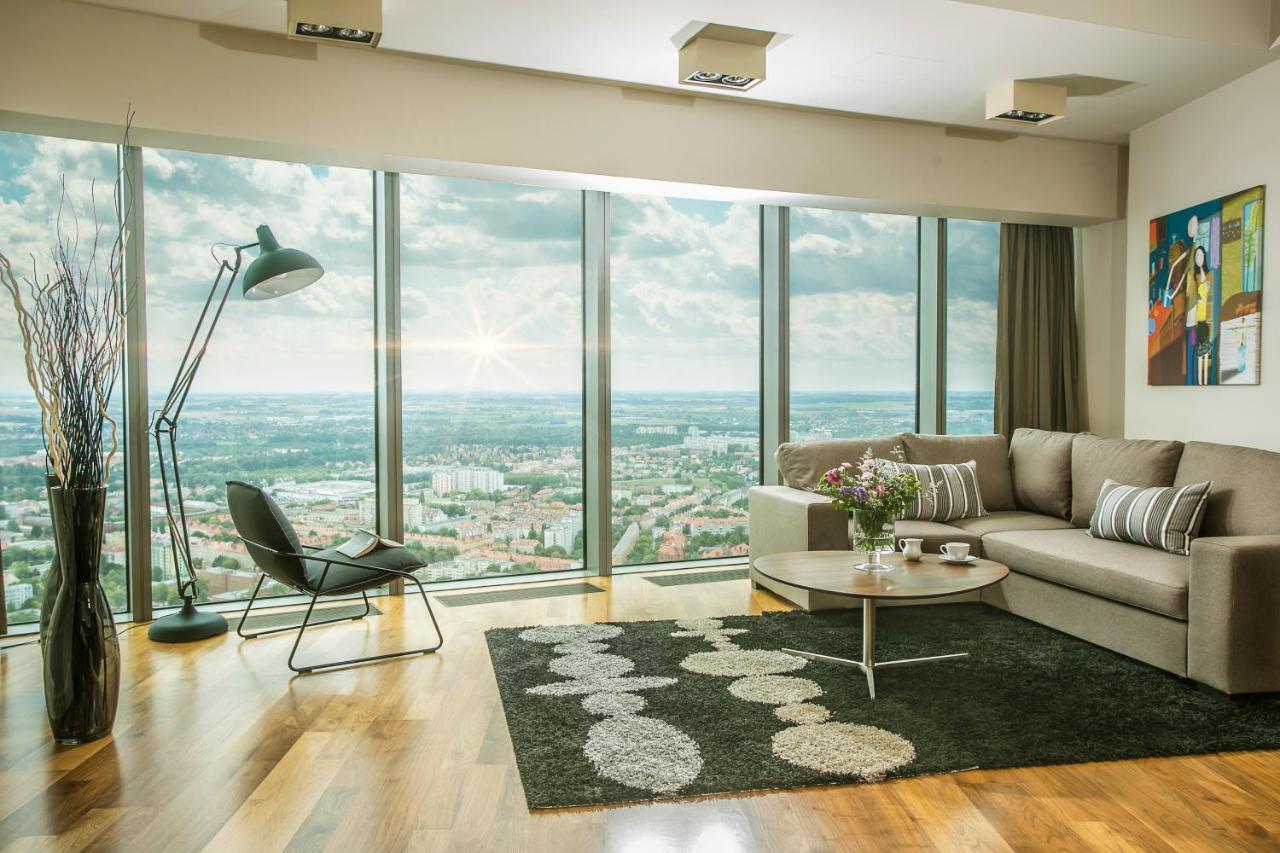 Apartamenty Sky Tower Βρότσλαβ Εξωτερικό φωτογραφία