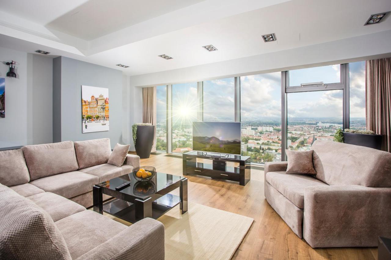 Apartamenty Sky Tower Βρότσλαβ Εξωτερικό φωτογραφία